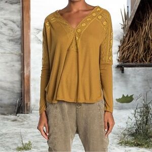 Free People LOLA Long Sleeve Top